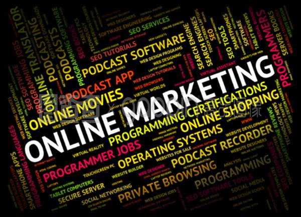 在線營(yíng)銷(xiāo)顯示全球網(wǎng)絡(luò)和推廣